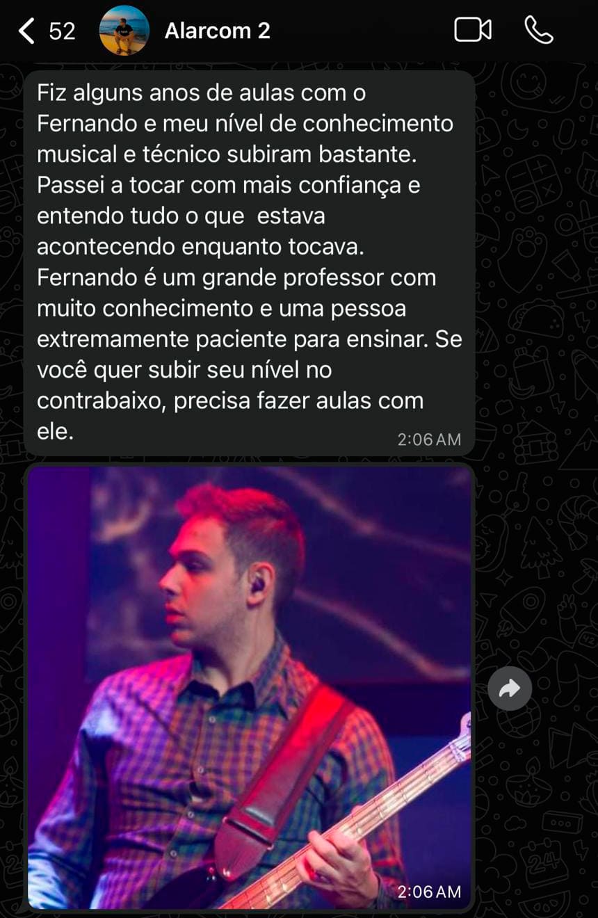 Depoimento original de aluno 6
